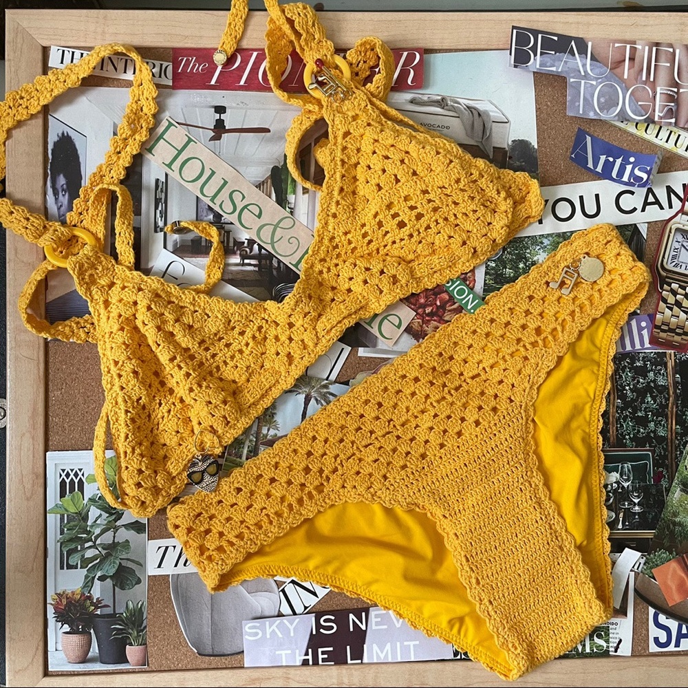 Brand NEW Stella McCartney Crochet Swim ☀️